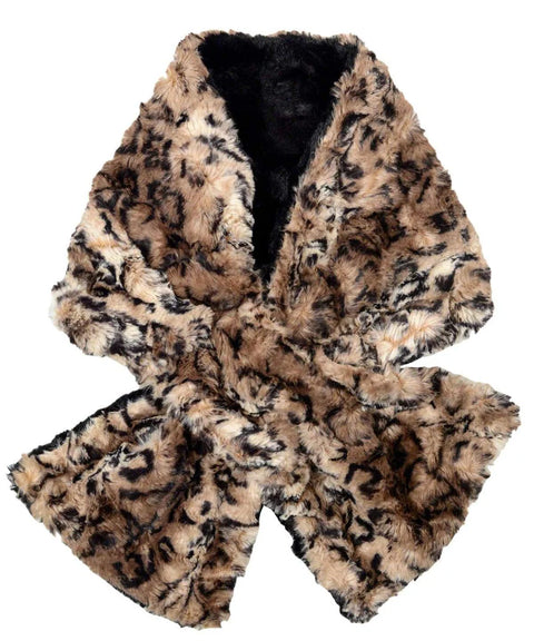 Pandemonium Faux Fur Pull Thru Scarf - Multiple Colors Available