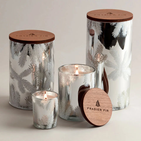 Thymes Frasier Fir Statement Boxed Votive Candle