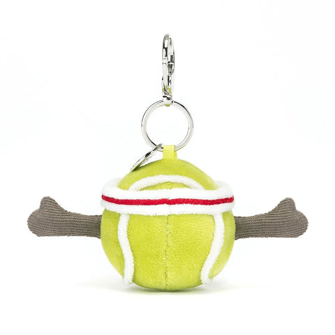 JELLYCAT AMUSEABLE SPORTS TENNIS BAG CHARM