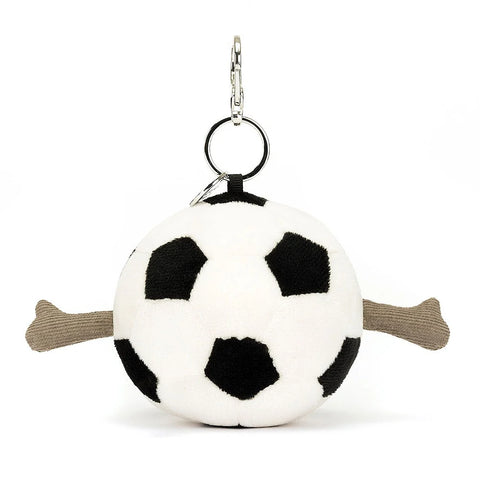 JELLYCAT AMUSEABLE SPORTS SOCCER BAG CHARM