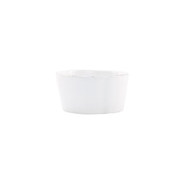 Vietri Melamine Lastra White Condiment Bowl