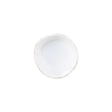 Vietri Melamine Lastra White Condiment Bowl