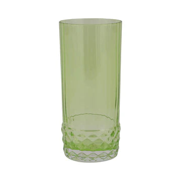 Vietri Deco Green Tall Tumbler