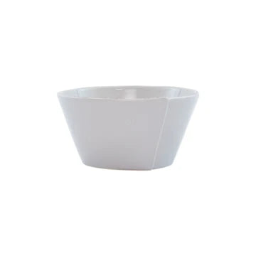 Vietri Lastra Light Gray Stackable Cereal Bowl