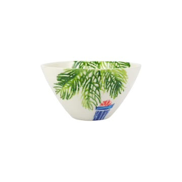 Vietri Nutcrackers Candy Cane Cereal Bowl