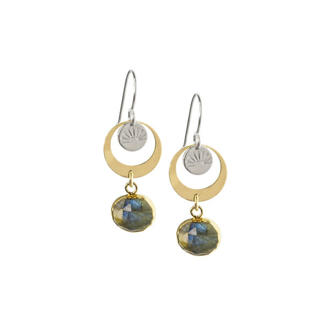 Laura J Tidal Eclipse Earrings