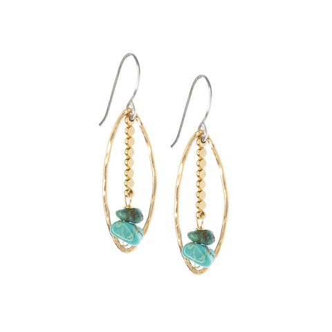 Laura J Ocean Breeze Earrings