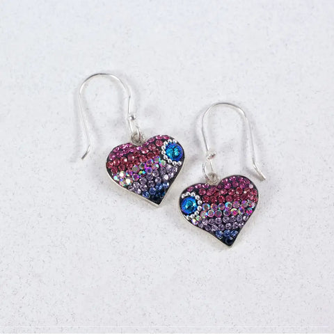 Mosaico Heart Earrings