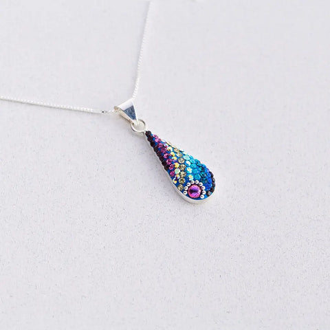 Mosaico Fairy Teardrop Pendant Necklace