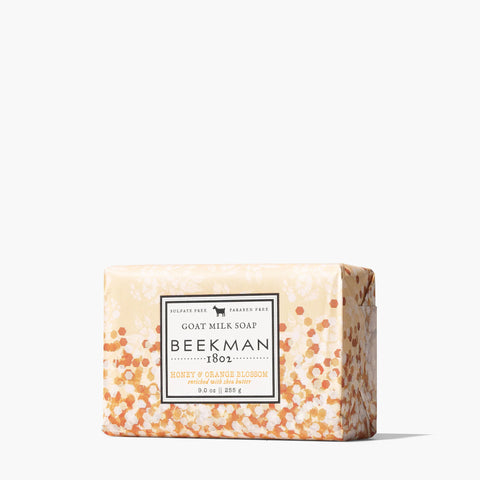 Beekman 1802 Honey & Orange Blossom Goat Milk Bar Soap 9 oz