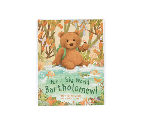 JELLYCAT IT’S A BIG WORLD BARTHOLOMEW BOOK