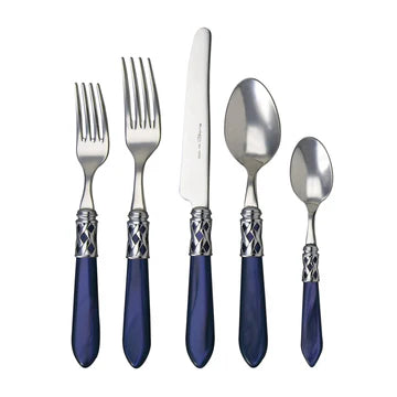 Vietri Aladdin Brilliant Blue 5-Piece Place Setting