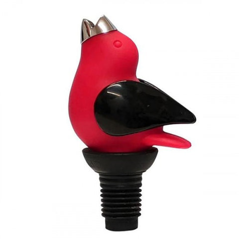 ChirpyTop™ Wine Pourer Red/Black