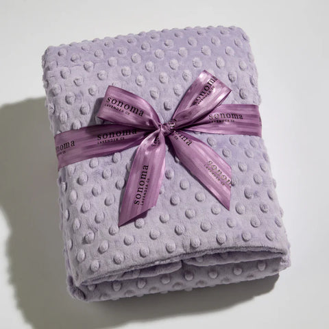 Sonoma Lavender Spa Blankie in Lilac Dot Fabric