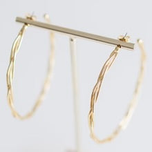 Leslie Curtis Berkley Gold Hoop Earrings