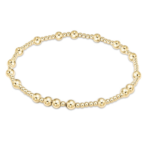 enewton hope unwritten bead bracelet - gold