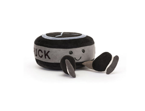 JELLYCAT AMUSEABLE SPORTS ICE HOCKEY PUCK