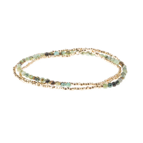 Scout Delicate Stone African Turquoise - Stone of Transformation