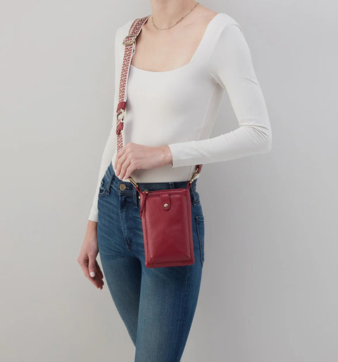 NEW Hobo CASS Phone Crossbody - Wine