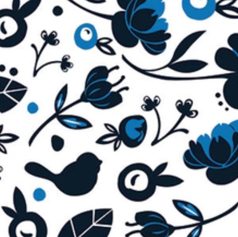 Nora Fleming Blue Jay Cocktail Napkins