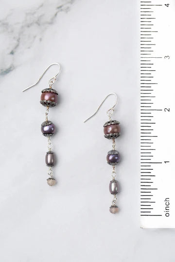 Anne Vaughan Reflections Pearl Dangle Earrings