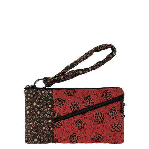 Maruca Beetle Wristlet Ladybug Ruby