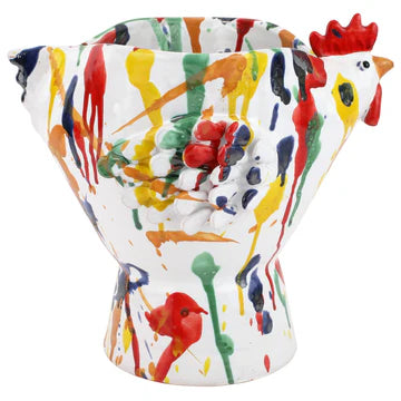 Vietri Gallo Figural Splatter Rooster