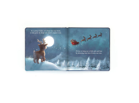 JELLYCAT MITZI REINDEER’S DREAM BOOK