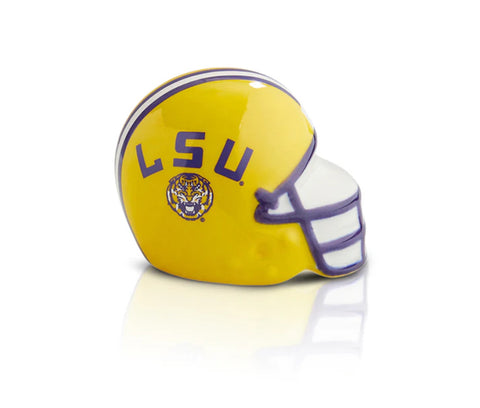 Nora Fleming LSU Helmet Mini