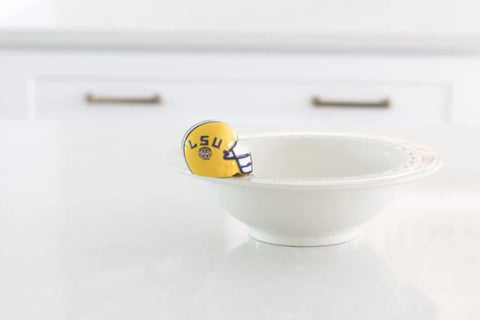 Nora Fleming LSU Helmet Mini