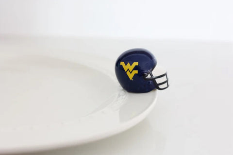 Nora Fleming West Virginia Helmet Mini