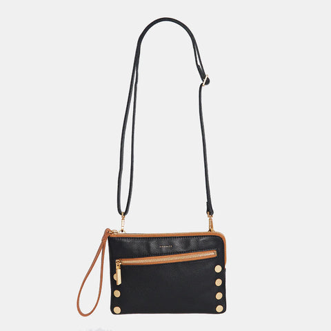 Hammitt Nash Small North End/Brushed Gold Wristlet Crossbody