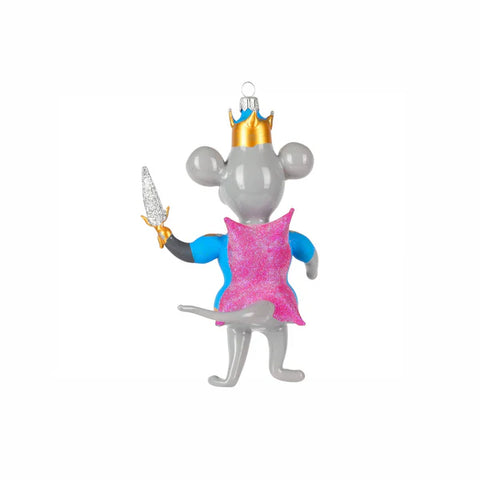 Vietri Nutcrackers Figural Mouse King Ornament