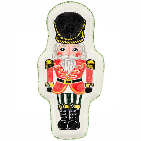 Vietri Nutcrackers Figural Platter