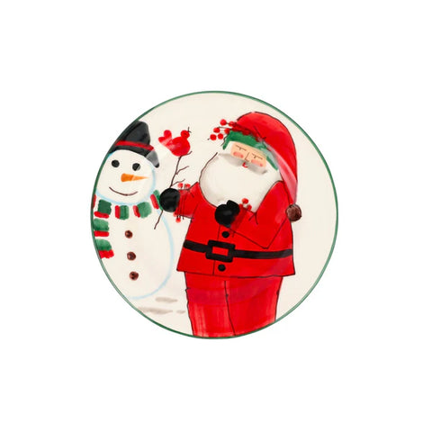 Vietri Old St. Nick 2024 Limited Edition Salad Plate