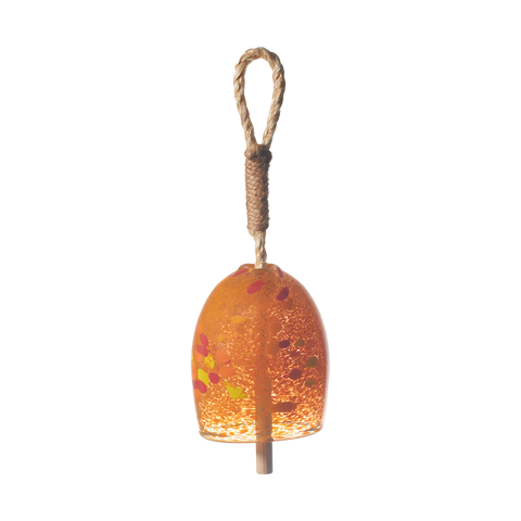 Kitras Tangerine Positivity Garden Bell