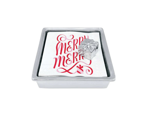 Mariposa MERRY MERRY Present Signature Napkin Box Set