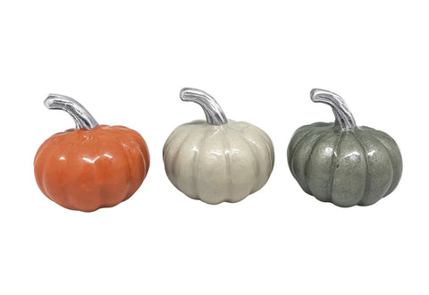 Mariposa Pumpkin Napkin Weight Set of 3