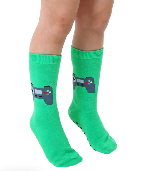 Living Royal Gamer 3D Kids Crew Socks