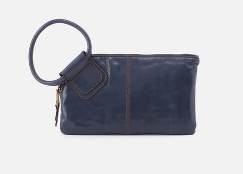 Hobo SABLE Wristlet Blue Stone 