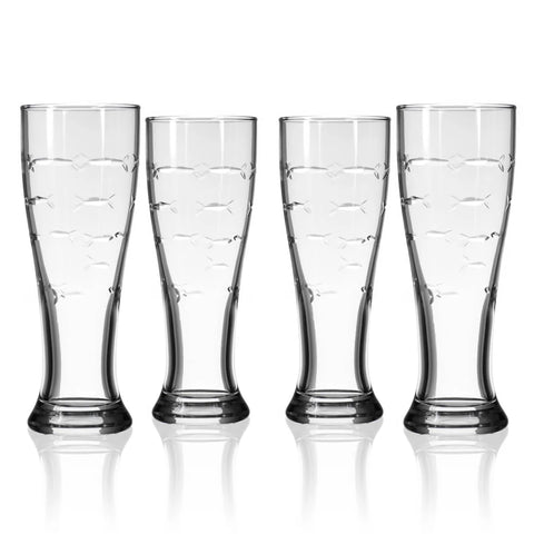 Rolf Glass School of Fish Pilsner Glass