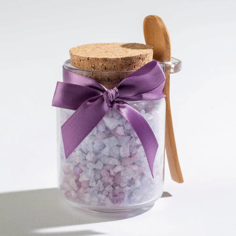 Sonoma Lavender Bath Salts in Honey Jar