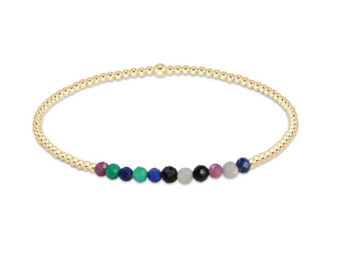 enewton gold bliss 2mm bead bracelet - hot mess fall winter