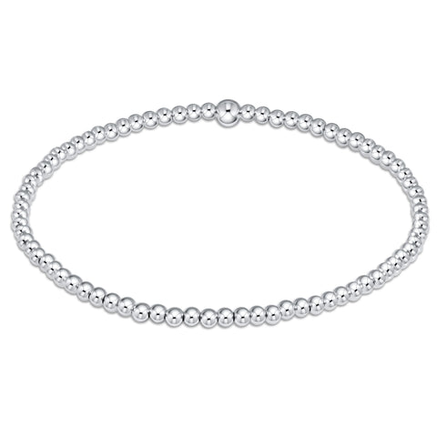 enewton classic sterling 2.5mm bead bracelet