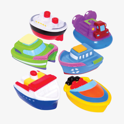 Elegant Baby Boat Party Squirtie Baby Bath Toys