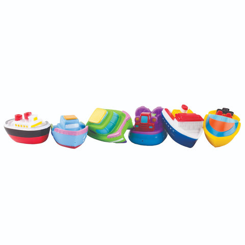 Elegant Baby Boat Party Squirtie Baby Bath Toys