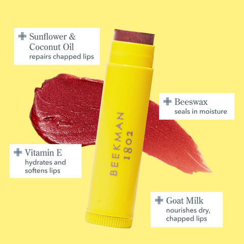 Beekman 1802 Honeyed Grapefruit Lip Balm