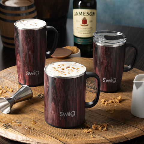 Swig Bourbon Barrel Camper Mug 24oz