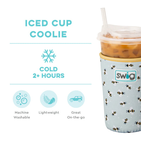 Swig Busy Bee Iced Cup Coolie