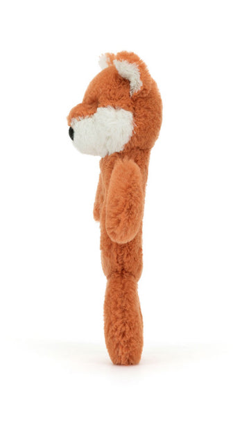 JELLYCAT BASHFUL FOX CUB RING RATTLE